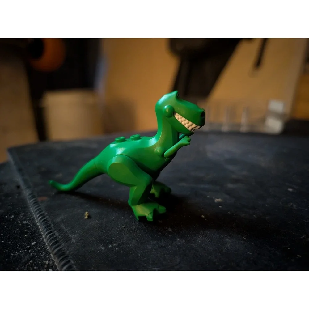 LEGO Disney Toy Story Rex Dinosaur Minifigure Green T-Rex Figure 7597 7598